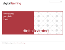Tablet Screenshot of digitallearning.ca
